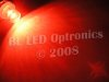 BA9S T4W 1-LED Style (Red) - Pair