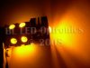 Cree 3 Watt 10 SMD BA15S / Amber