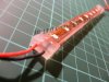 25cm Waterproof/Flexible SMD Ribbon Style LED Strip (Red)