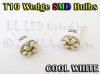 T10 6-Chip SMD Style (White) - Pair