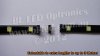 30cm 12V Waterproof Flexible Hi Power SMD LED Strip (Amber)