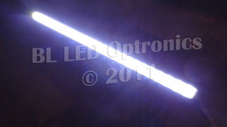 50cm Waterproof Aluminium LED Strip Bar (Cool White) - Click Image to Close