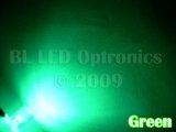 B8.4D Twist Lock 1-LED (Green) - Pair