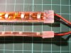 25cm Waterproof/Flexible SMD Ribbon Style LED Strip (Amber)
