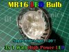 3W MR16 HELIO Chip LED Bulb - Cool White