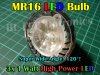 3W MR16 HELIO Chip LED Bulb - Warm White