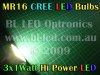 3W MR16 CREE Chip LED Bulb - Warm White