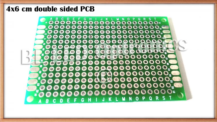 6 x 4 cm PC Board - FR-4 - Click Image to Close