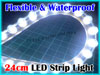 24cm Flexible Waterproof LED Strip (White)