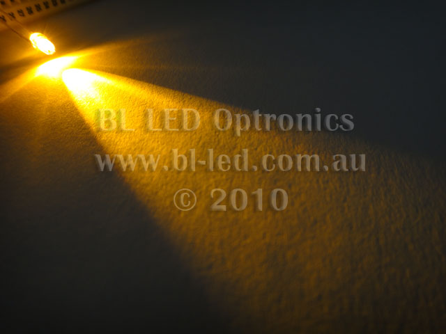 3mm LED Pack Amber (10pcs) - Click Image to Close