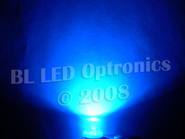 BA9S T4W 1-LED Style (Blue) - Pair - Click Image to Close