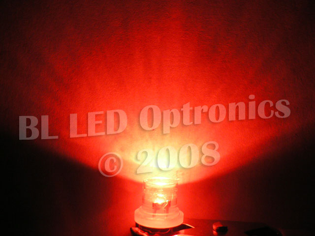 BA9S T4W 1-LED Style (Red) - Pair - Click Image to Close