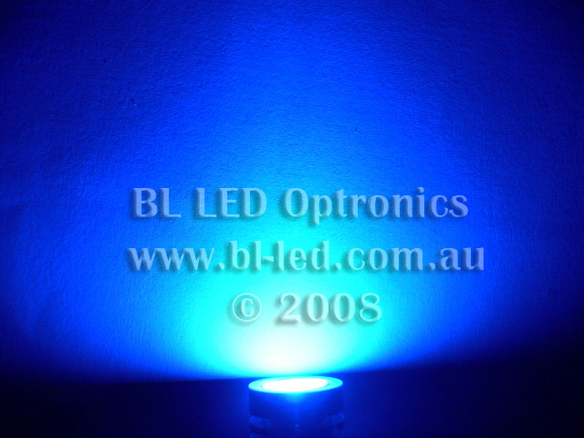 BAX9S H6W Hi Power 1W SMD (Blue) - Pair - Click Image to Close