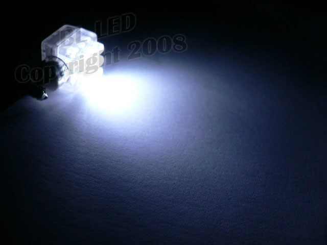 31mm Festoon 9-LED (White) - Click Image to Close