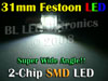 31mm 1-LED SMD (White)