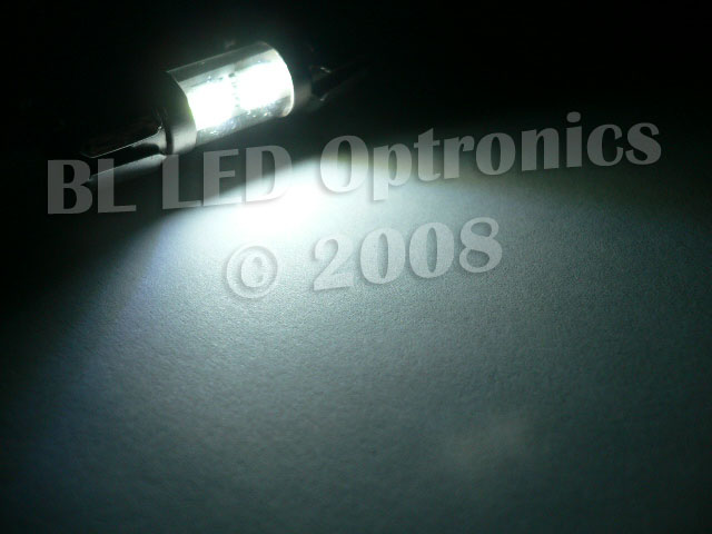 36mm 2-LED SMD (White) - Click Image to Close