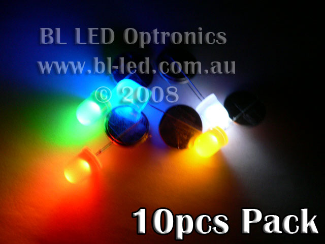LED Throwie Kit (Pack of 10) - Click Image to Close