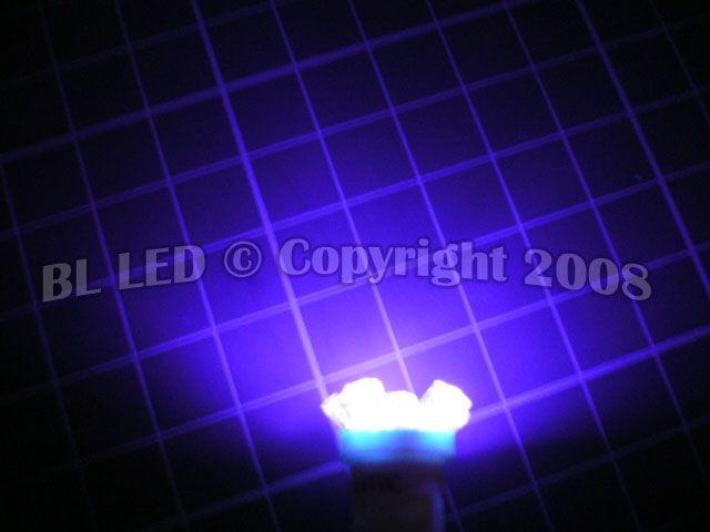 T10 6-LED Flat Style (UV) - Pair - Click Image to Close