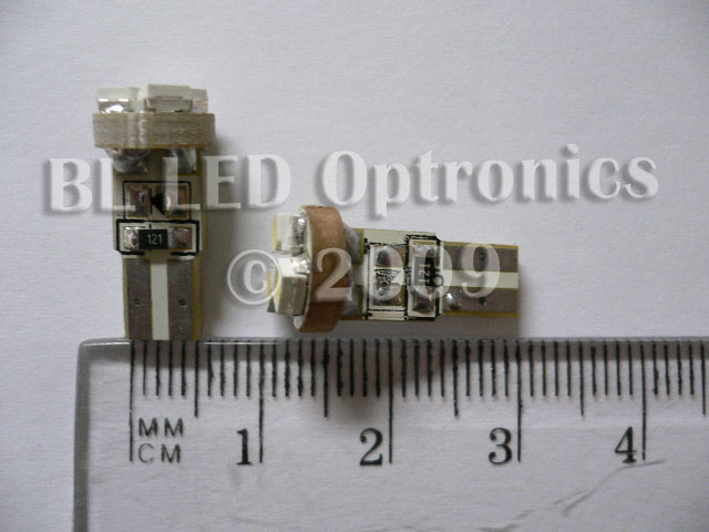 T6.5 3-LED SMD (White) - Pair - Click Image to Close