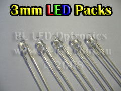 3mm LEDs
