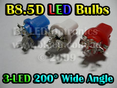 B8.5D 3-LED