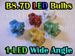 B8.7D 1-LED Bulbs
