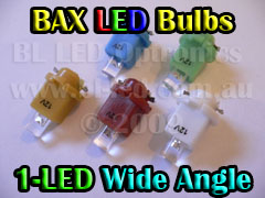 BAX 1-LED Bulbs