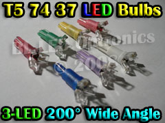 3-LED Wide Angle (200°)