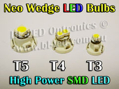 Neo Wedge SMD LED Bulbs