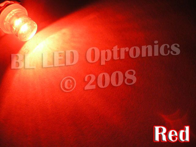 BA9S T4W 1-LED Style (Red) - Pair - Click Image to Close