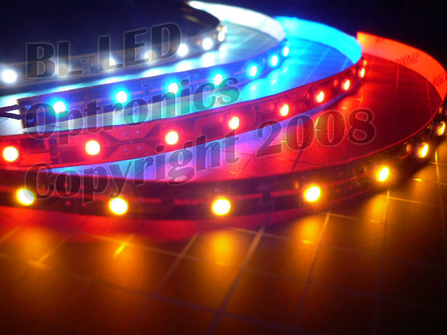 25cm 12V Flexible SMD Ribbon Style LED Strip (Blue) - Click Image to Close
