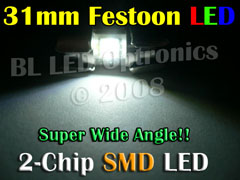 31mm 1-LED SMD (White)